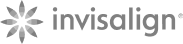 white invisalign logo